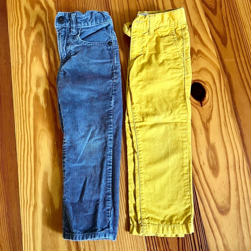 Bundle of 3T pants, two pairs, one BabyGap one Old Navy